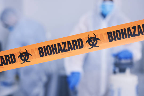 Professional Biohazard technician working in Temple, NH